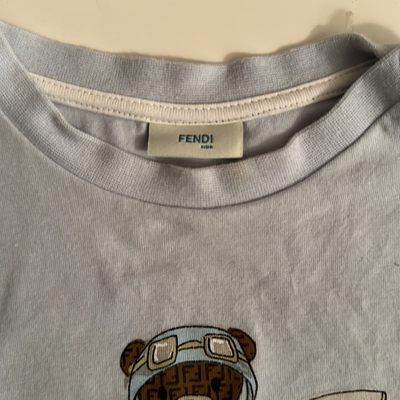 Boys Fendi Tee - 24mo - Picture 4 of 7